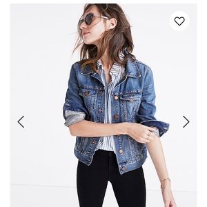 Madewell Jean Jacket in Pinter Wash